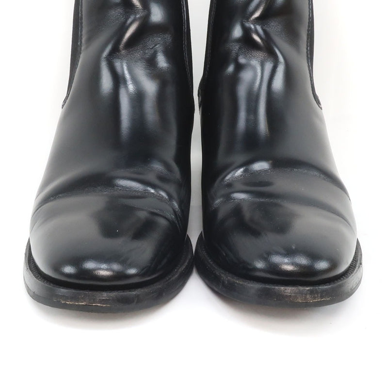 [Church's] Church 
 Boots 
 Montmas 40 Chelsea Calf x Rubber Black Ladies