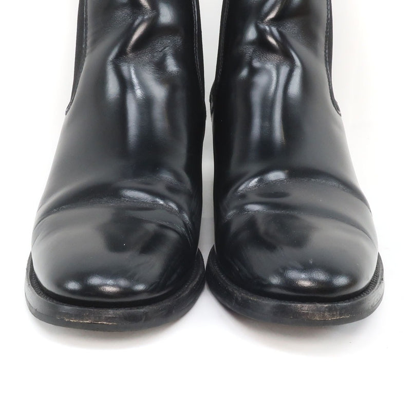 [教堂]教堂 
 靴子 
 Montmas 40切尔西小牛X橡胶黑色女士