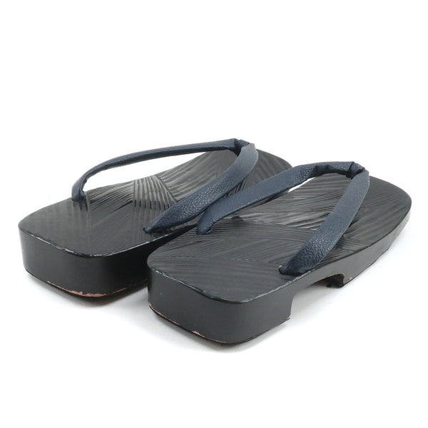 [I and Tada] Footwear clogs sandals 
 Kimono accessories Wooden 24cm [itchu] Footwear Geta Ladies