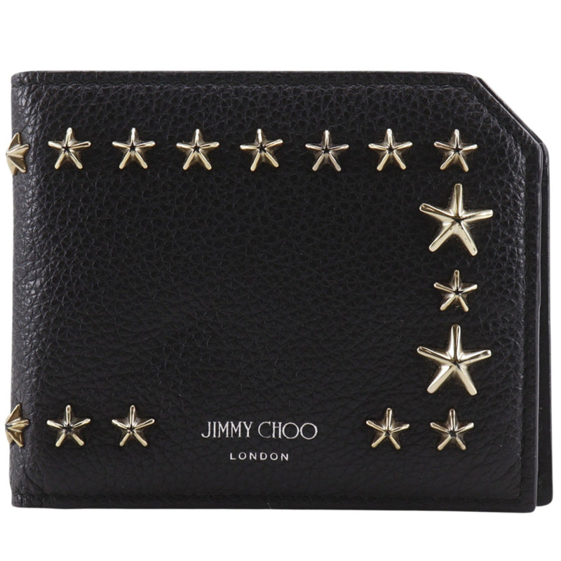 【JIMMY CHOO】ジミーチュウ スタースタッズ 二つ折り財布