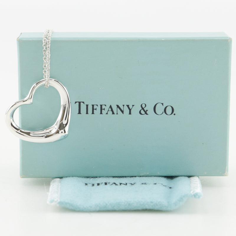 TIFFANY＆Co. ティファニー オープンハートネックレス 925刻印あり 総 