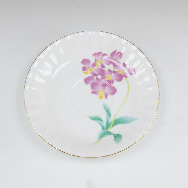 [KORANSYA] Karan 
 Phalaenopsis tableware 
 Cup & Saucer Phalaenopsis Orchid _A- Rank