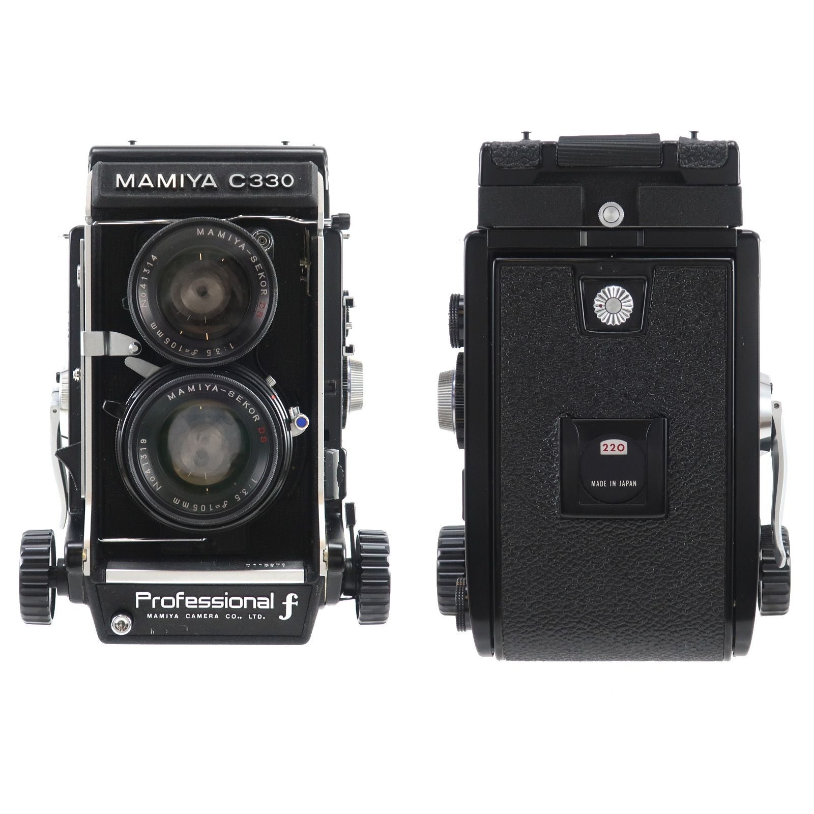 MAMIYA] MAMIYA C330 Professional f MAMIYA-SEKOR DS 105mm F3.5 Film