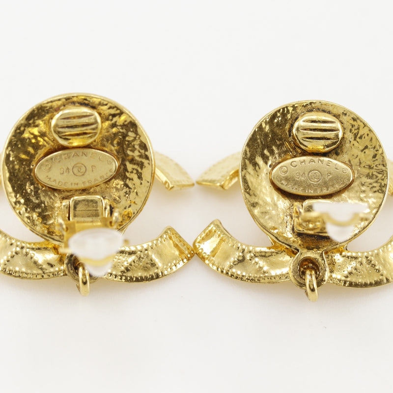 CHANEL】シャネル ココマーク マトラッセ イヤリング – NISHIKINO