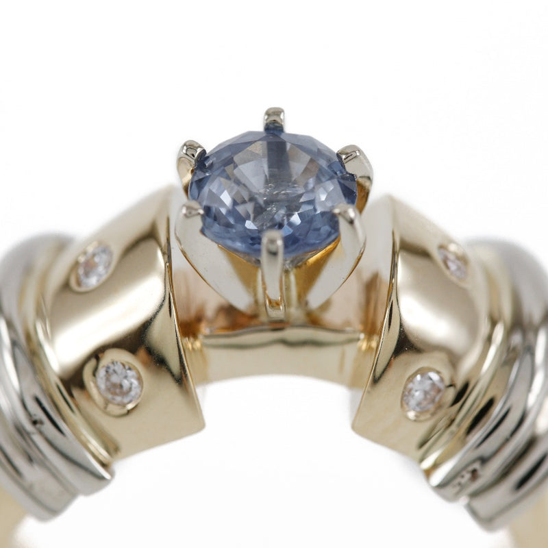 [VAN CLEEF & ARPELS] Van Cleef & Arpel 
 Vintage No. 9 ring / ring 
 K14 Yellow Gold x Diamond about 9.1g Vintage Ladies A+Rank