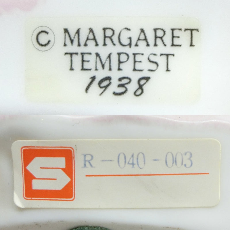 [Margaret Tempest] Margaret Tempest 조명 
 도자기 램프 작은 회색 토끼 쌍 ☆희귀한☆ [Margaret Tempest] Margaret Tempest _