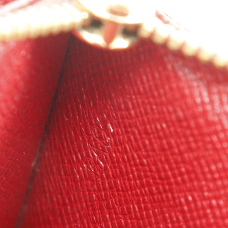 [Louis Vuitton]LOUIS VUITTON Portefeiulle Sarah Purse M6359E Epi Leather Rouge Red Snap button Portefeiulle Sarah Ladies