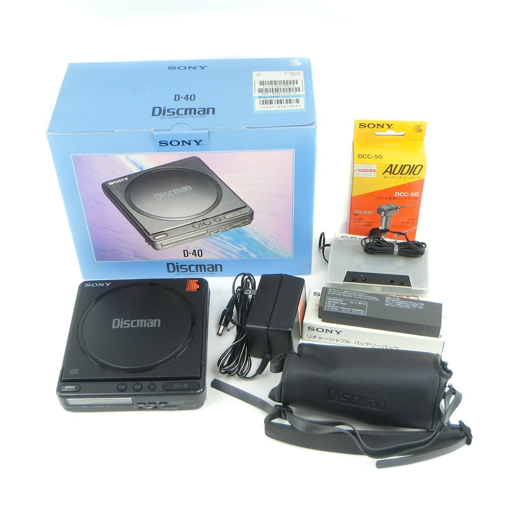 Sony] Sony [Operation] Discman Discman player D-40 [Working] Discman_ –  KYOTO NISHIKINO