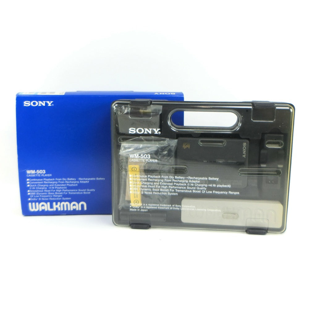 SONY】ソニー ウォークマン WALKMAN プレイヤー カセットプレーヤー 付属品付き 【ジャンク品】 WM-503 Walkman –  KYOTO NISHIKINO