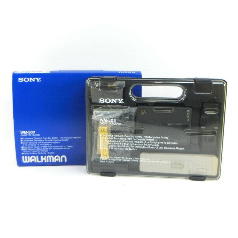 [Sony] Sony 
 Walkman Walkman player 
 With cassette player accessories [As-Is Item] WM-503 WALKMAN WALKMAN_