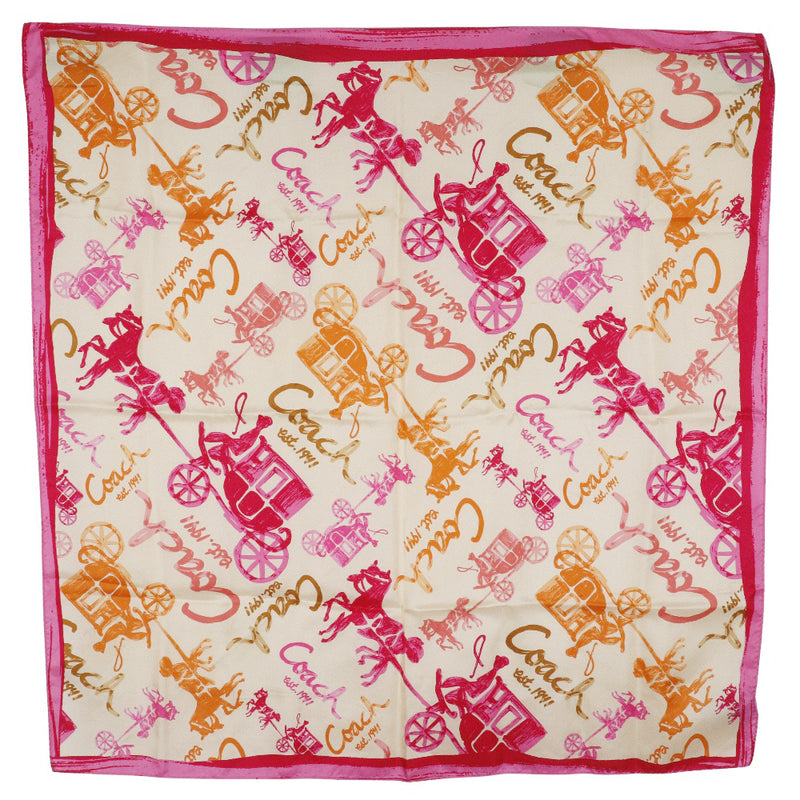 【COACH】コーチ ホース＆キャリッジ スカーフ