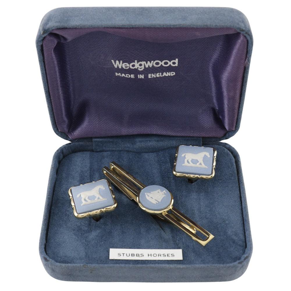 Wedgwood】ウェッジウッド ネクタイピン＆カフス タイピン 船 シップ＆馬 ホース Nek Tie pin & cufflinks –  KYOTO NISHIKINO