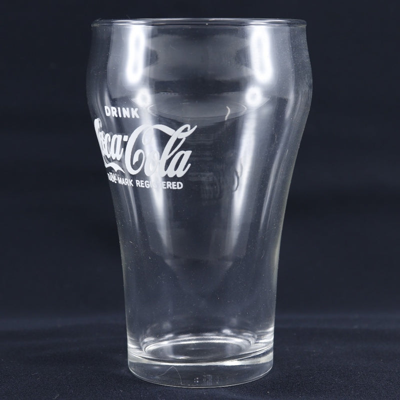 【Coca-Cola】コカ・コーラ
 ガラスコップ グラス グラス
 昭和レトロ 1ダース(1個欠品)  11個入り 箱破れ glass cup glass _