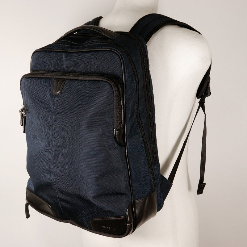 [Samsonite] Samsonite Backpack・ Daypack nylon shoulder hanging A4 doubleFastener Men's