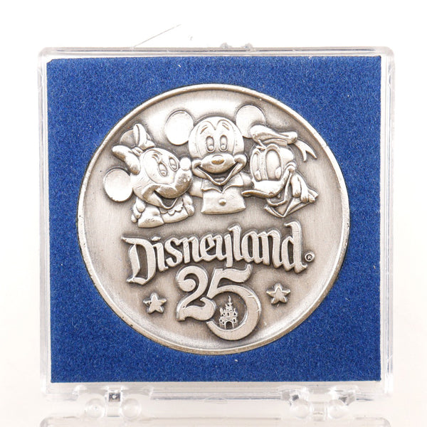 [Disney] Disney 
 America Disneyland Disneyland Medal 
 Opening 25th Anniversary (1980) Commemorative Medal America Disneyland Disneyland_a+Rank