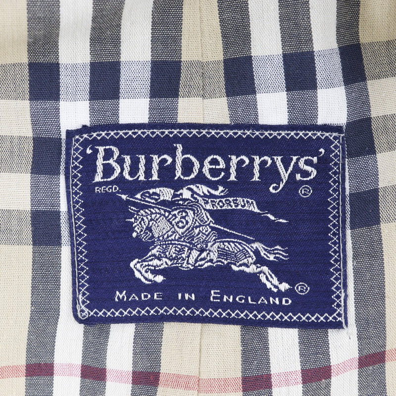 [Burberry] Burberry 
 Novachec风衣 
 Prorsum Pro Sam Vintage Cotton X Polyester Beige Nova检查男士B级
