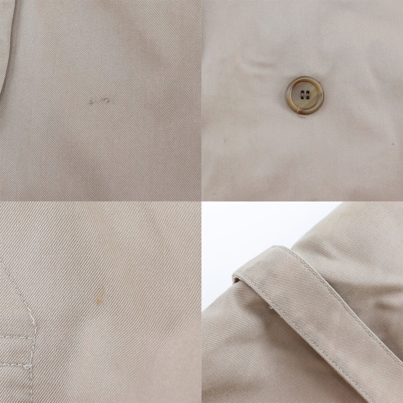 [Burberry] Burberry 
 Gabardina nováquec 
 Prorsum Pro Sam Vintage Cotton X Polyester Beige Nova Check Men's B-Rank