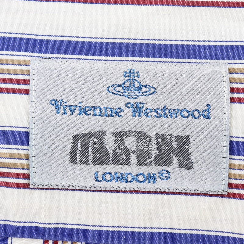 [Vivienne Westwood] Viviennes Westwoodman 
 Long -sleeved shirt 
 Cotton beige men