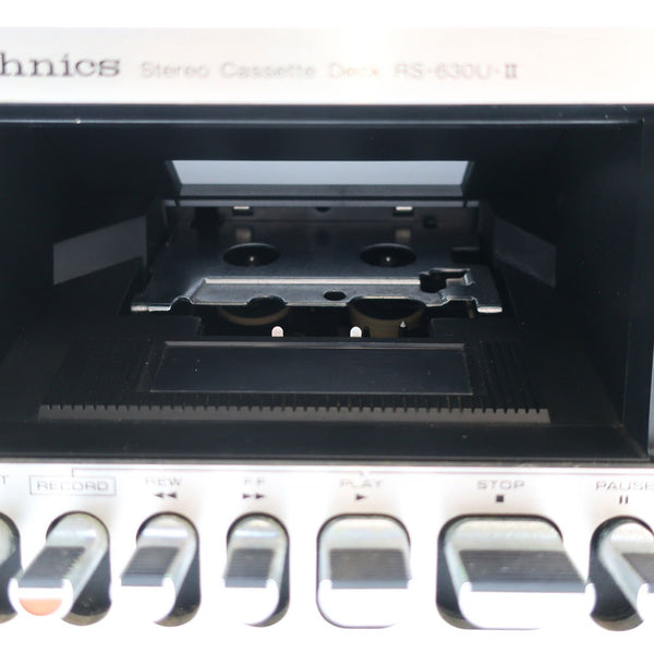 [Technics] Technics 
 Equipo de audio de cubierta de cassette 
 Showa retro [elemento actual] rs-630u-ii cassette mazo_