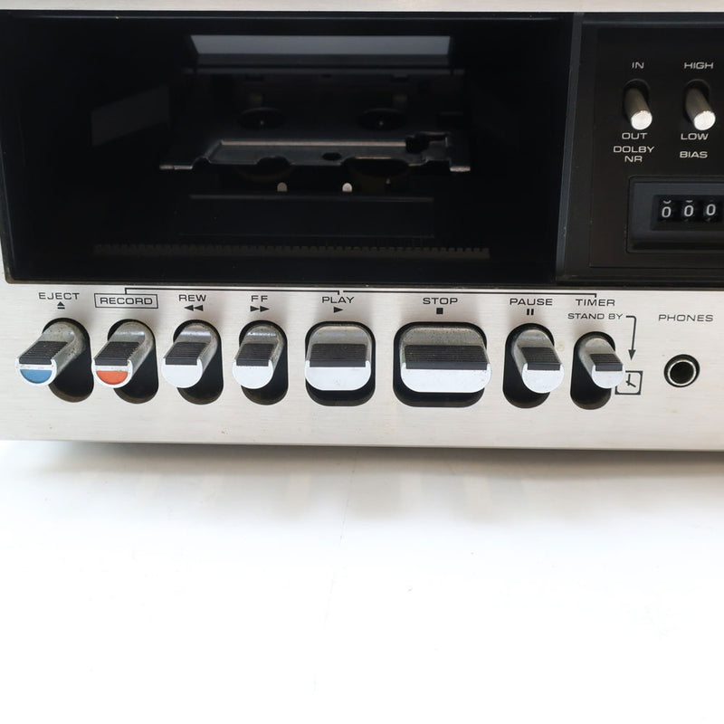 [Technics] Technics Cassette Deck Equipment Audio Showa Retro [Artículo actual] RS-630U-II Cassette Deck_