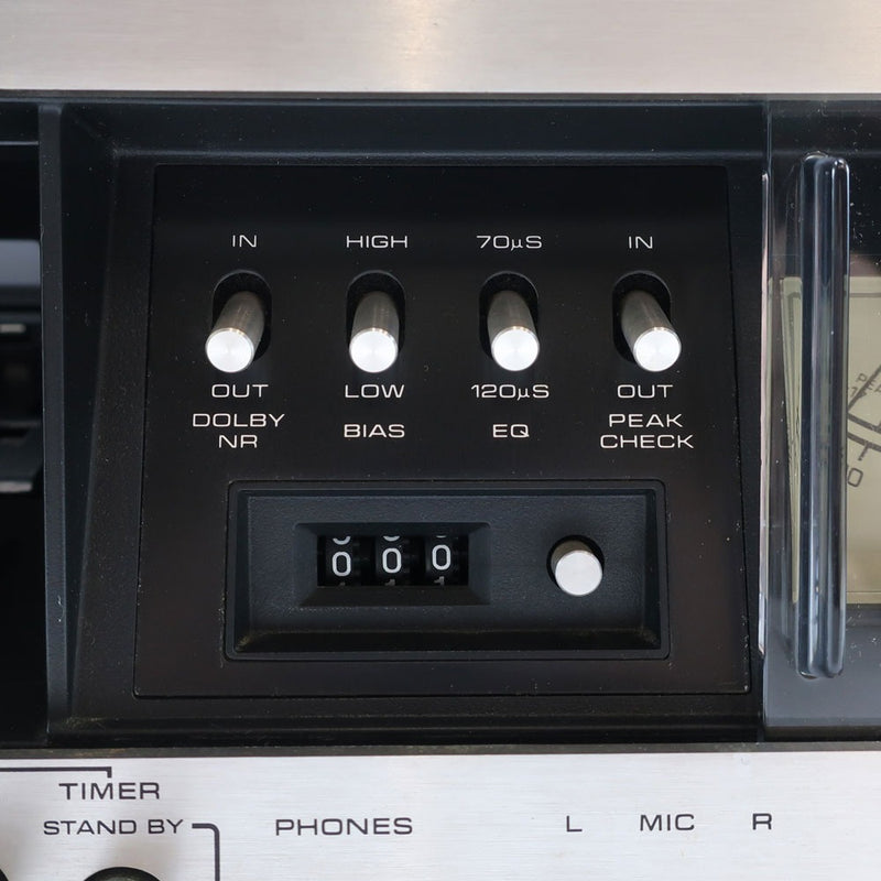 [Technics] Technics Cassette Deck Audio Equipment Showa Retro [Current item] RS-630U-II Cassette Deck_