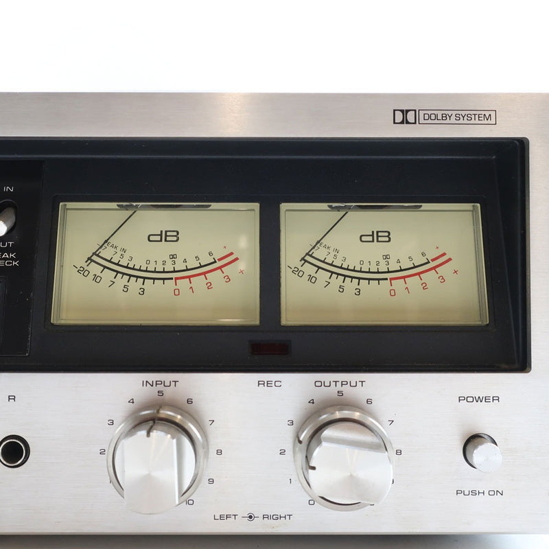 [Technics] Technics Cassette Deck Equipment Audio Showa Retro [Artículo actual] RS-630U-II Cassette Deck_