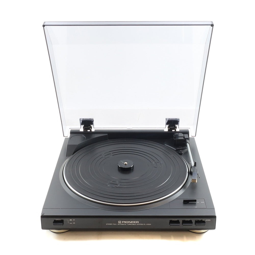 【PIONEER】パイオニア ステレオターンテーブル プレイヤー レコードプレーヤー PL-J2500 Stereo turntable _ –  KYOTO NISHIKINO