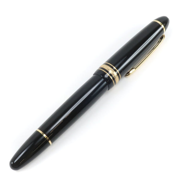 [MONTBLANC] Montblanc Meister Stock Teck Fountain Pen Pen Tip 14k OM (Advanced Medium) No.146 Resin MEISTERSTUCK_A- Rank