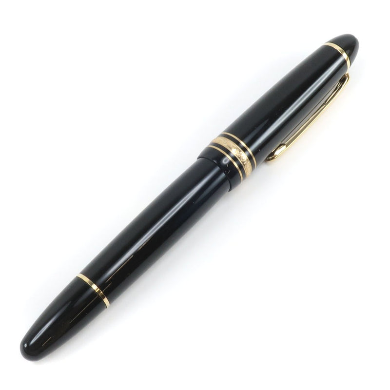 [Montblanc] Montblanc 
 Meisterstuck Fountain Pen 
 펜 팁 14K OM (경사면 경사) No.146 수지 기반 Meisterstück _A- 랭크