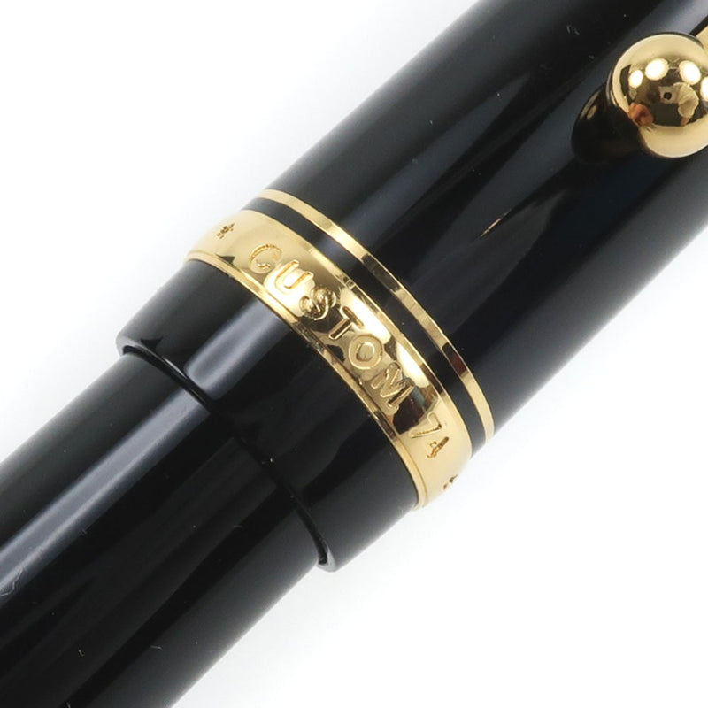 【PILOT】パイロット
 CUSTOM74 万年筆
 ペン先 14K(585) M(中字) 筆記用具 ステーショナリー 樹脂系 CUSTOM74 メンズA-ランク