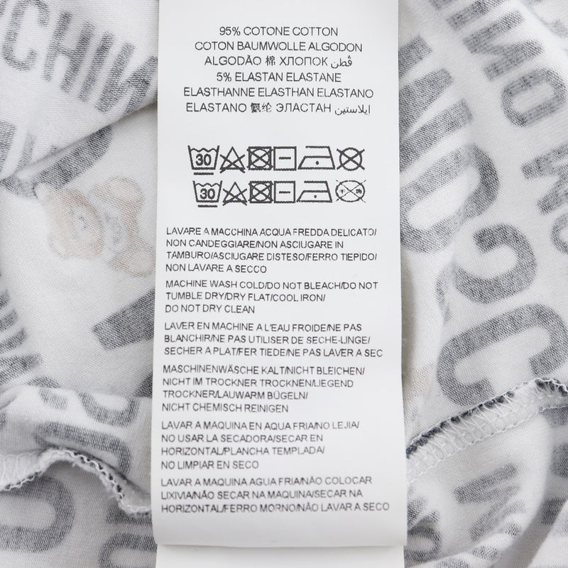 【MOSCHINO】モスキーノ テディベア ロゴ 半袖Ｔシャツ