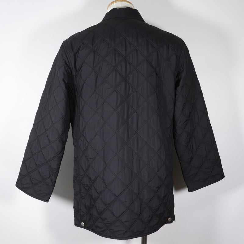 [Salvatore Ferragamo] Salvatore Ferragamo batting quilted coat with stainless steel collar