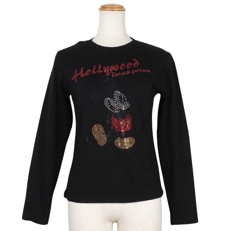 [DOLCE&GABBANA]DOLCE&GABBANA Mickey Mouse collaboration long sleeve T-shirt