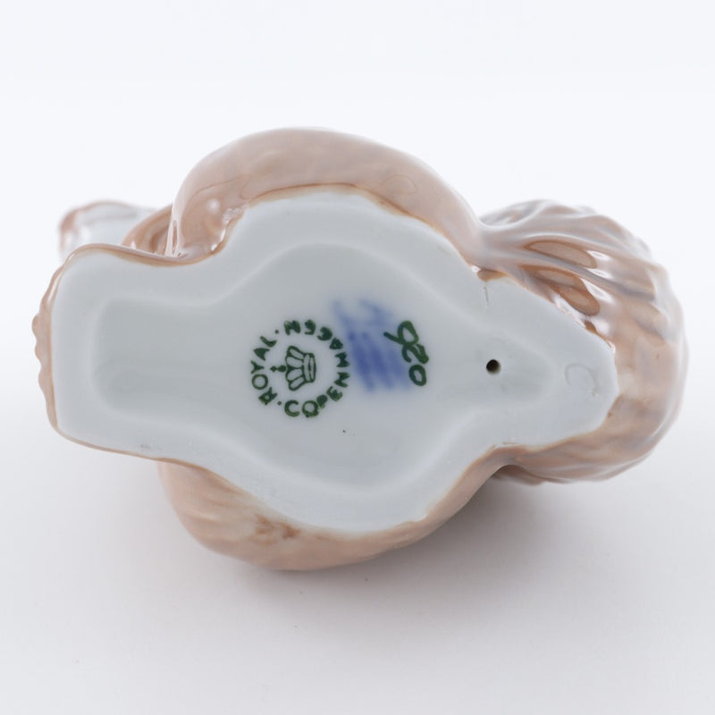 [Royal Copenhague] Royal Copenhague 
 Aurfigurina y otros bienes misceláneos 
 Figurita de oreja de cerámica de ardilla unisex s rango