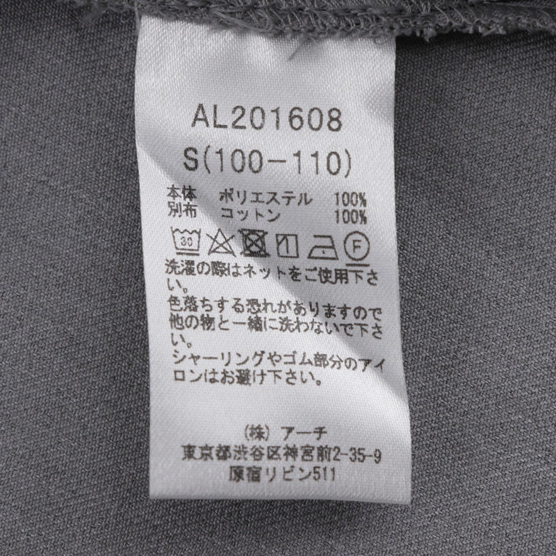 【ARCH&LINE】アーチ＆ライン
 ワンピース ドレス ワンピース
 卒業式 入学式 七五三 法事 フォーマル SIZE S(110cm相当) 女の子 AL201608 14 グレー One piece dress キッズSランク