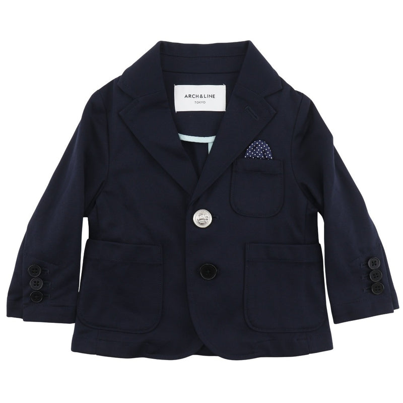 [ARCH&LINE] Chaqueta de punto elástico Arch & Line Chaqueta a medida 
 AL201702-B