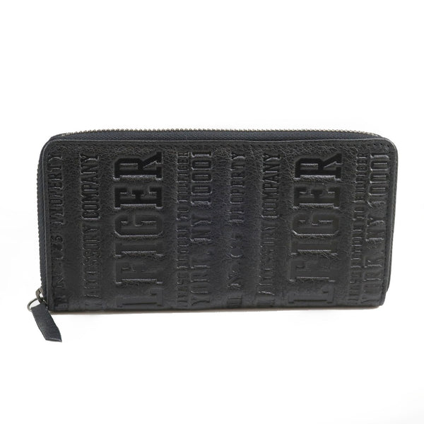 【TOMMY】トミー・ヒルフィガー ロゴ型押し 長財布
 91-5846BK