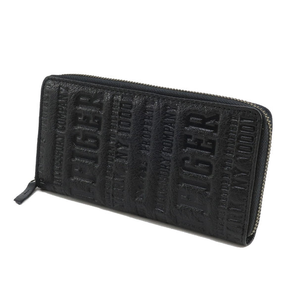 【TOMMY】トミー・ヒルフィガー ロゴ型押し 長財布
 91-5846BK