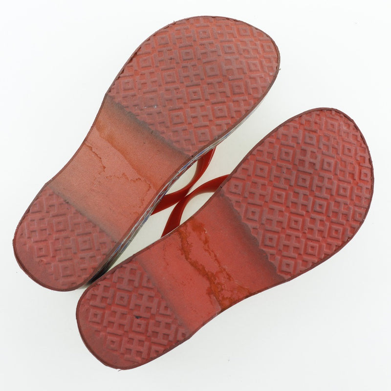 [Tory Burch] Tory Burch 
 Beach sandals beach sandals 
 Platform PVC Orange Beach Sandal Ladies