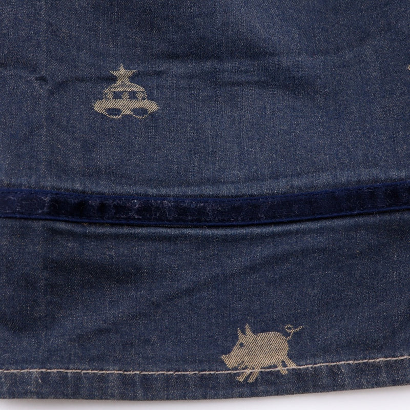 [OLLEBOREBLA] OLEBOREBLA totalPattern denim pants