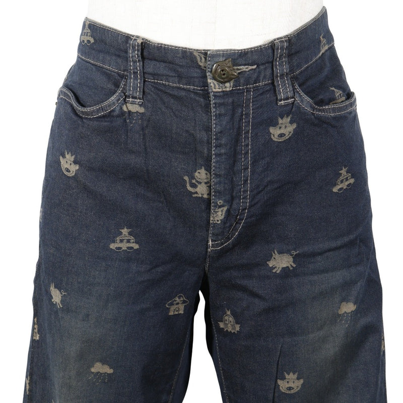 [OLLEBOREBLA] OLEBOREBLA totalPattern denim pants