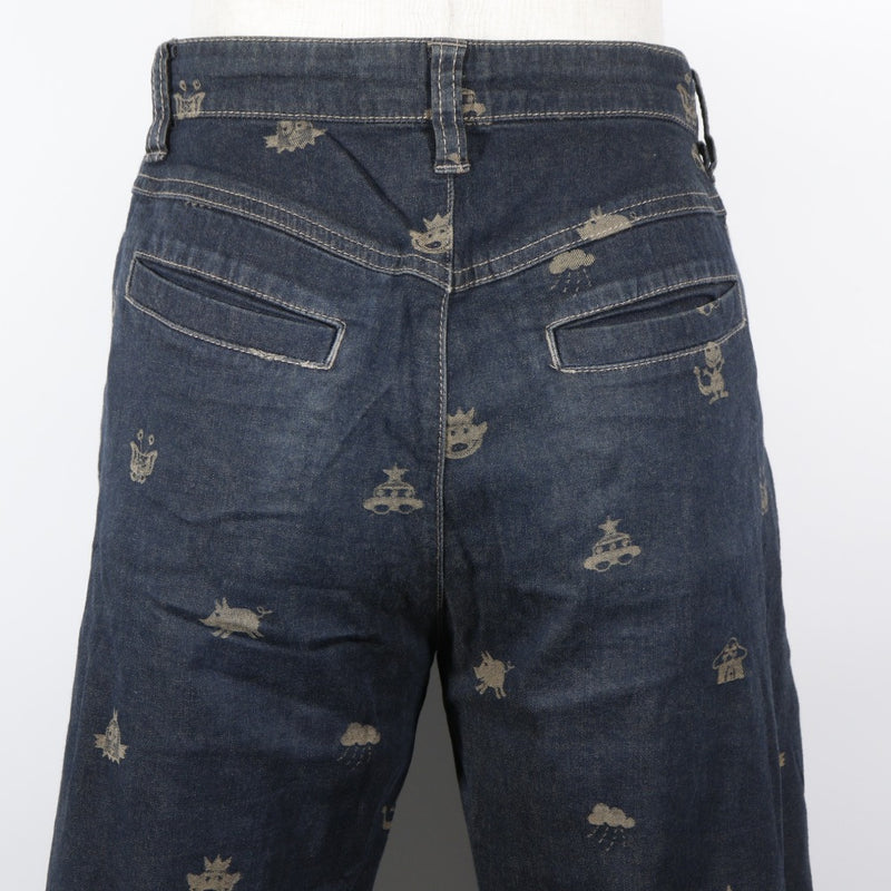 [OLLEBOREBLA] OLEBOREBLA totalPattern denim pants