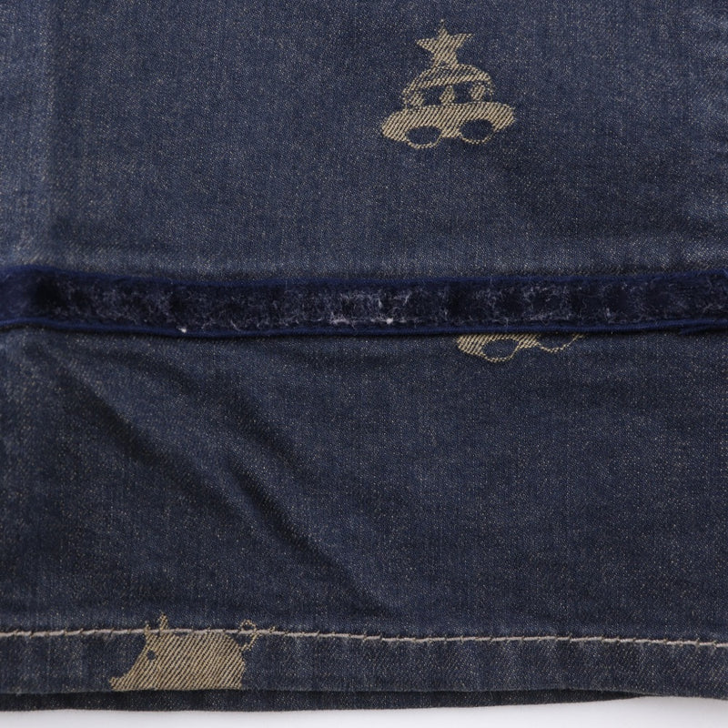 [OLLEBOREBLA] OLEBOREBLA totalPattern denim pants