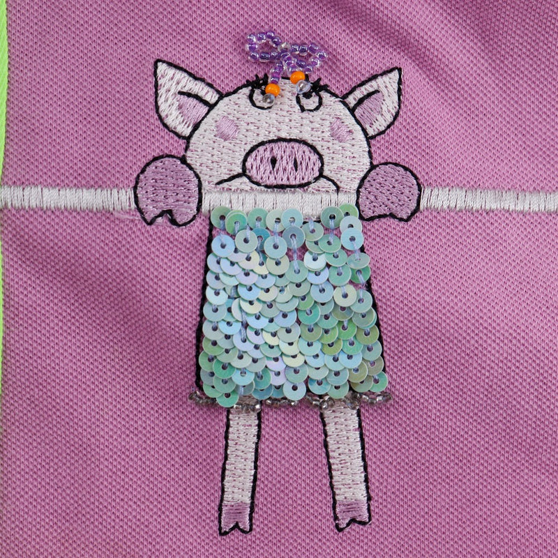 [OLLEBOREBLA] OLEBOREBLA Pig Hoodie 
 131277