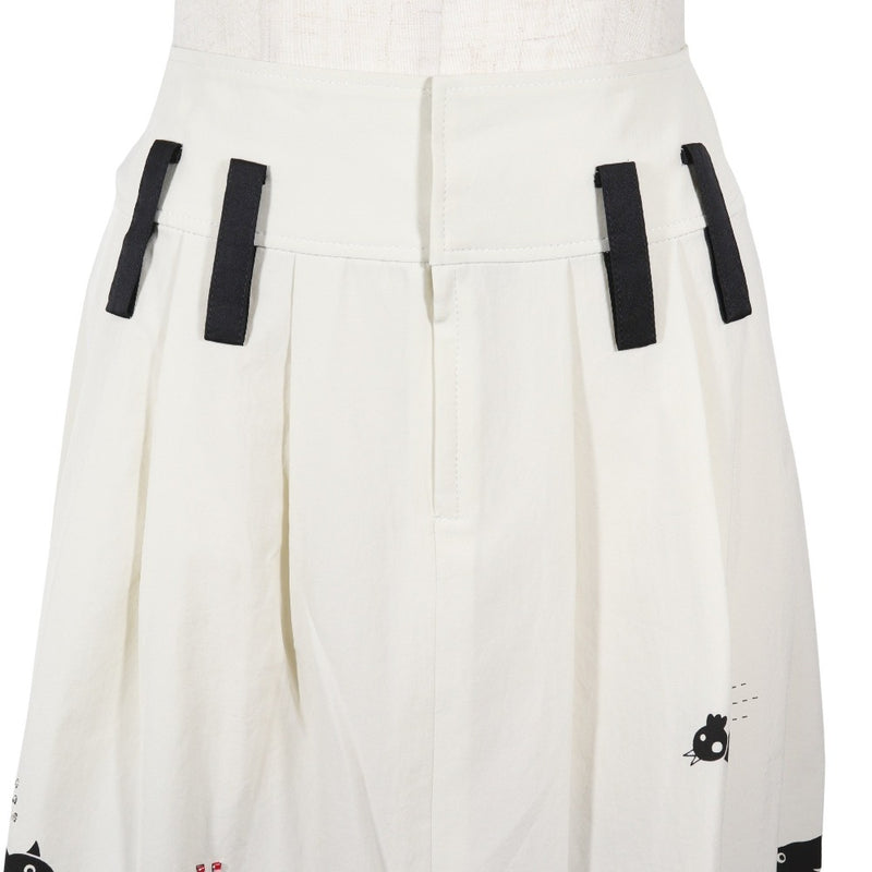 [OLLEBOREBLA] OLEBORE BLA Flare Skirt Skirt