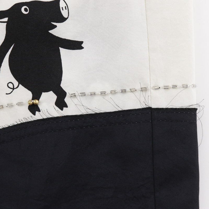 [OLLEBOREBLA] OLEBORE BLA Flare Skirt Skirt