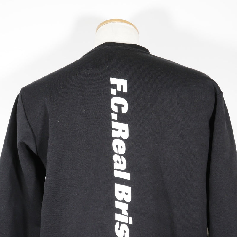 【F.C.Real.Bristol】エフシーレアルブリストル
 長袖Ｔシャツ＆パンツ セットアップ
 コットン×ポリエステル 黒 Long sleeve T-shirt and pants メンズ