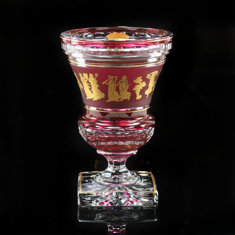 【Val Saint Lambert】ヴァルサンランベール ダンス ドゥ フロール フラワーベース 花瓶