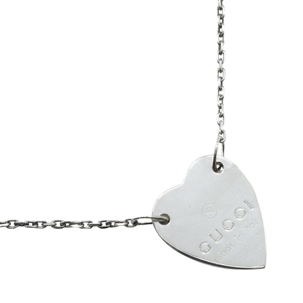 【GUCCI】グッチ トレードマーク ハート ネックレス