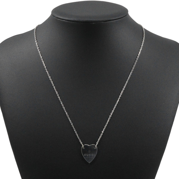 【GUCCI】グッチ トレードマーク ハート ネックレス